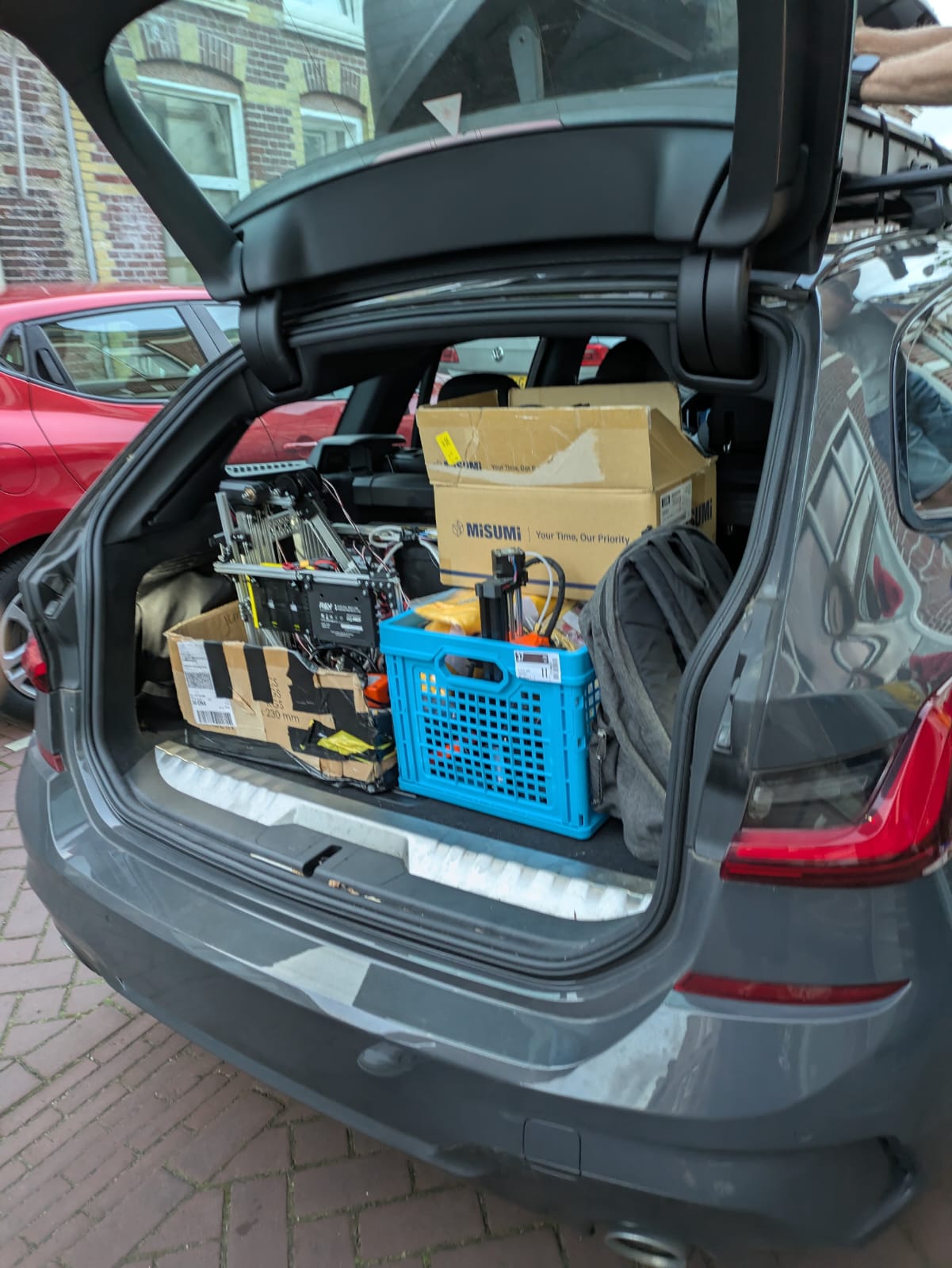 klaar om weg te rijden